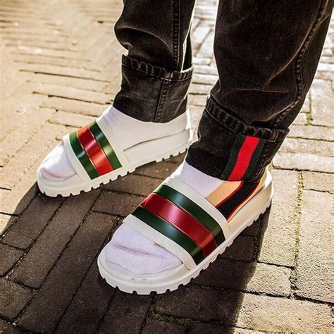 gucci.mens slides|discount Gucci slides for men.